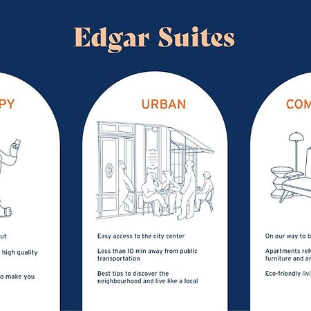 Edgar Suites Auteuil - Le Marois Paris Exterior foto